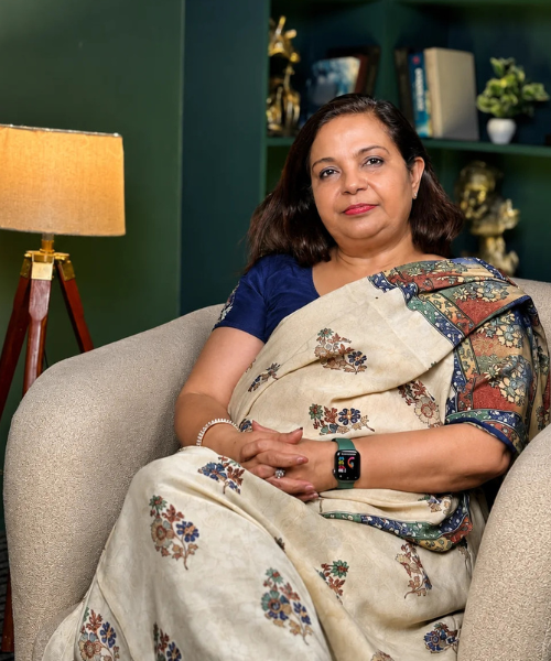 Portrait of Dr Madhuri Parti, Director of Education